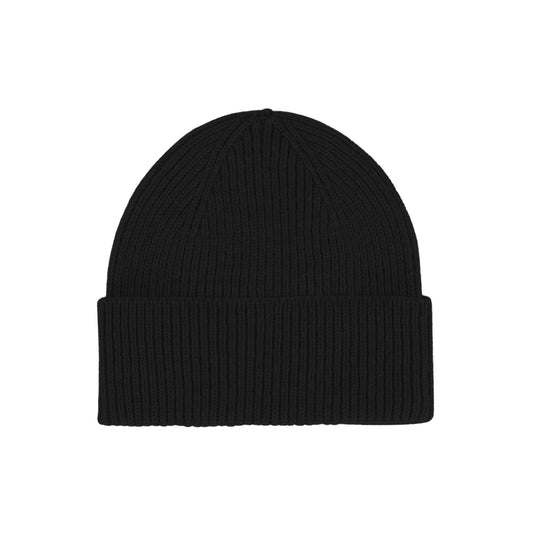 Colourful Standard, Merino Wool Beanie, Deep Black