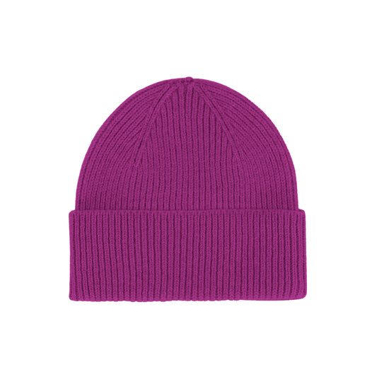 Colourful Standard, Merino Wool Beanie, Magenta Blaze