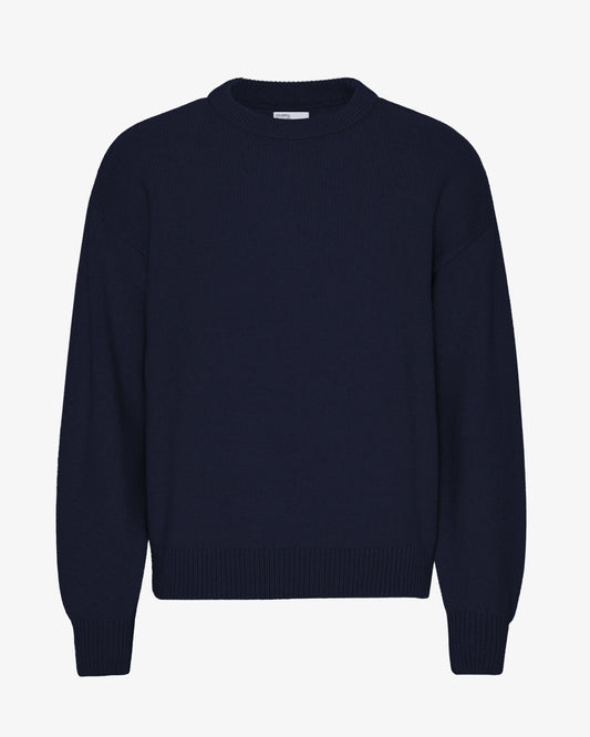Colorful Standard, Oversized Merino Wool Crew, Navy Blue