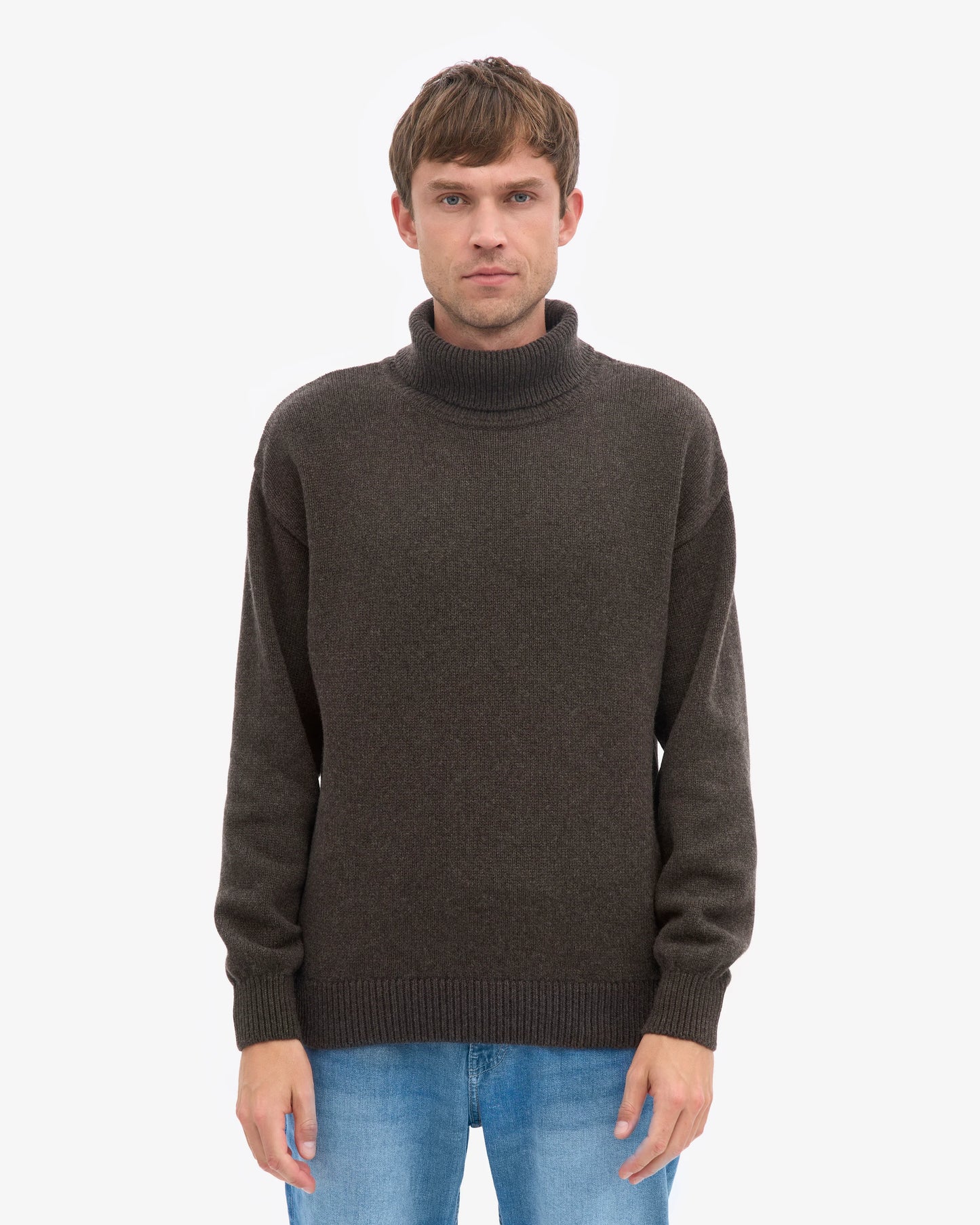 Colorful standard, Merino Wool Turtleneck, Coffee Brown