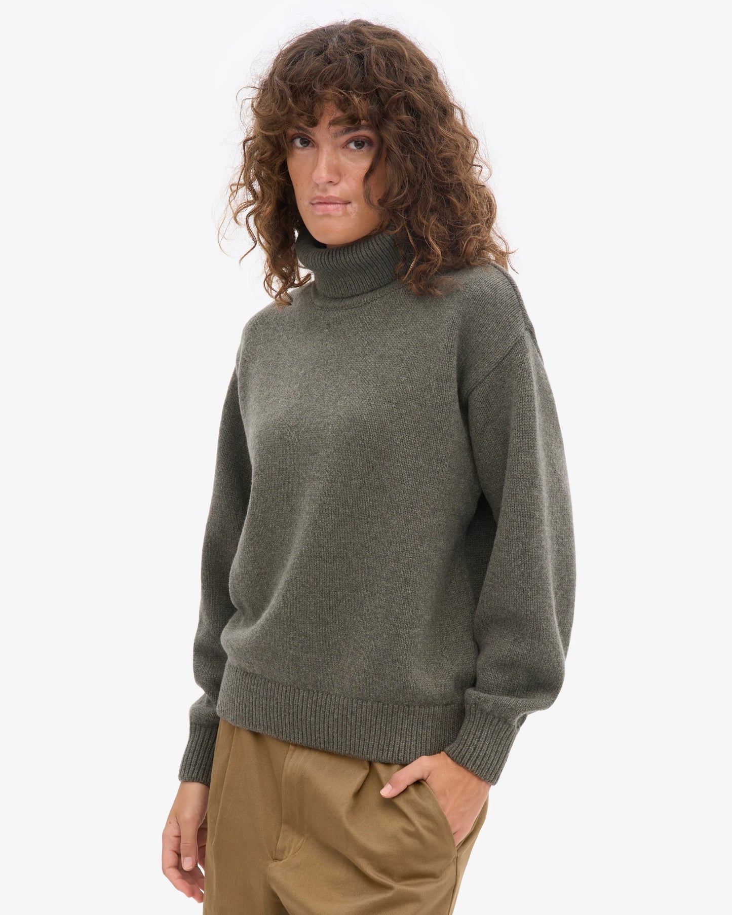 Colorful standard, Merino Wool Turtleneck, Dusty Olive