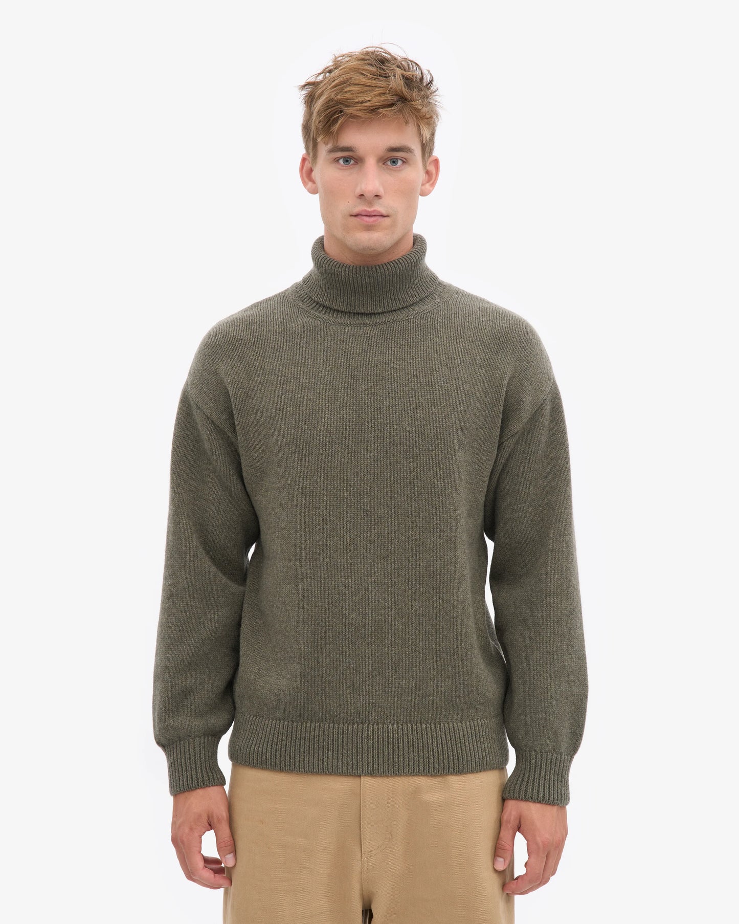 Colorful standard, Merino Wool Turtleneck, Dusty Olive