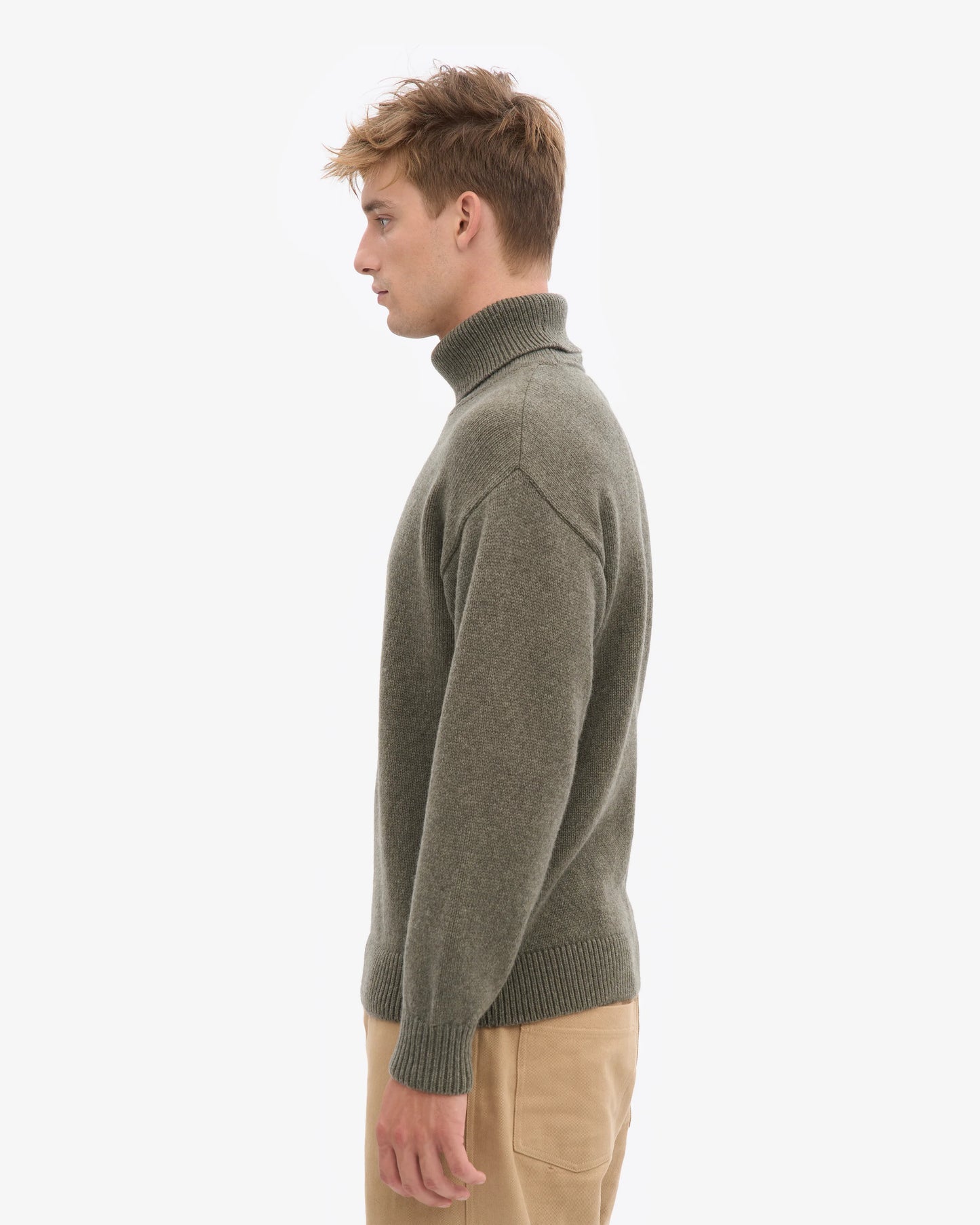 Colorful standard, Merino Wool Turtleneck, Dusty Olive