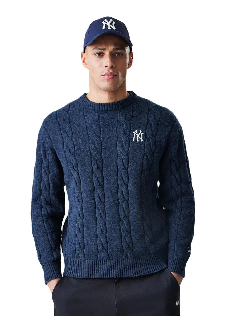 New Era, New York Yankees Cable Knit, Navy