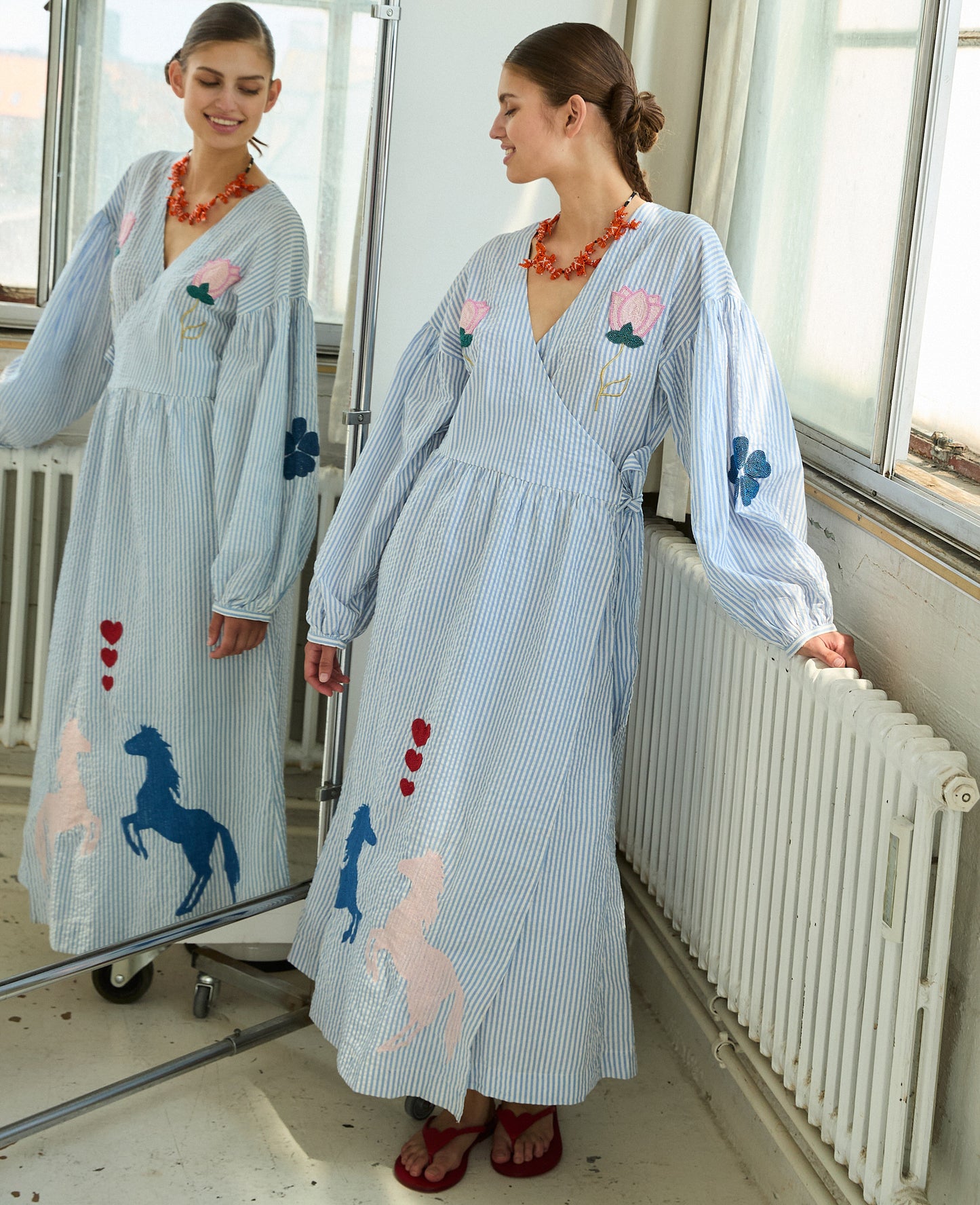 Sissel Edelbo, Caro Dress, Cashmere Blue