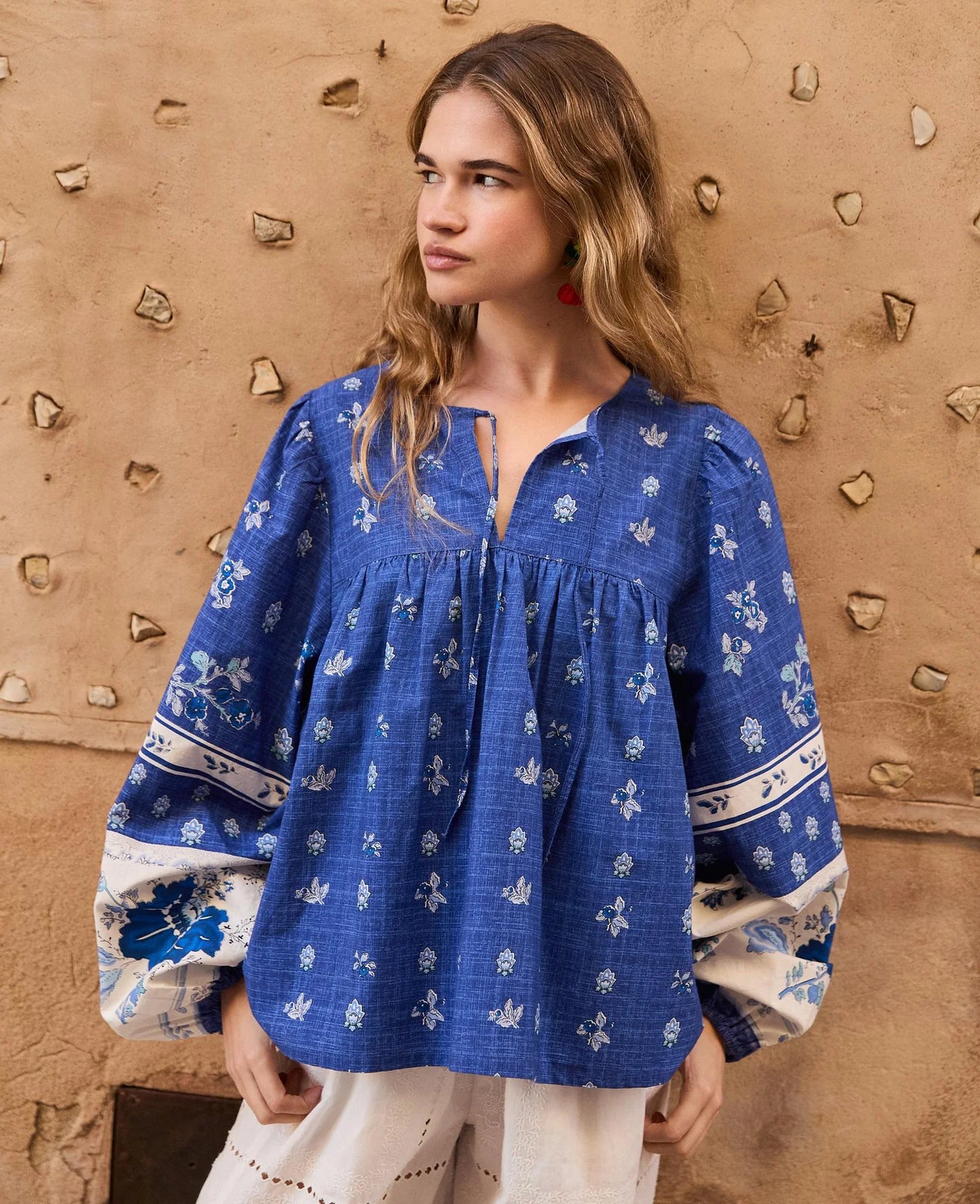 Sissel Edelbo, Coral Top, Mazarine Blue