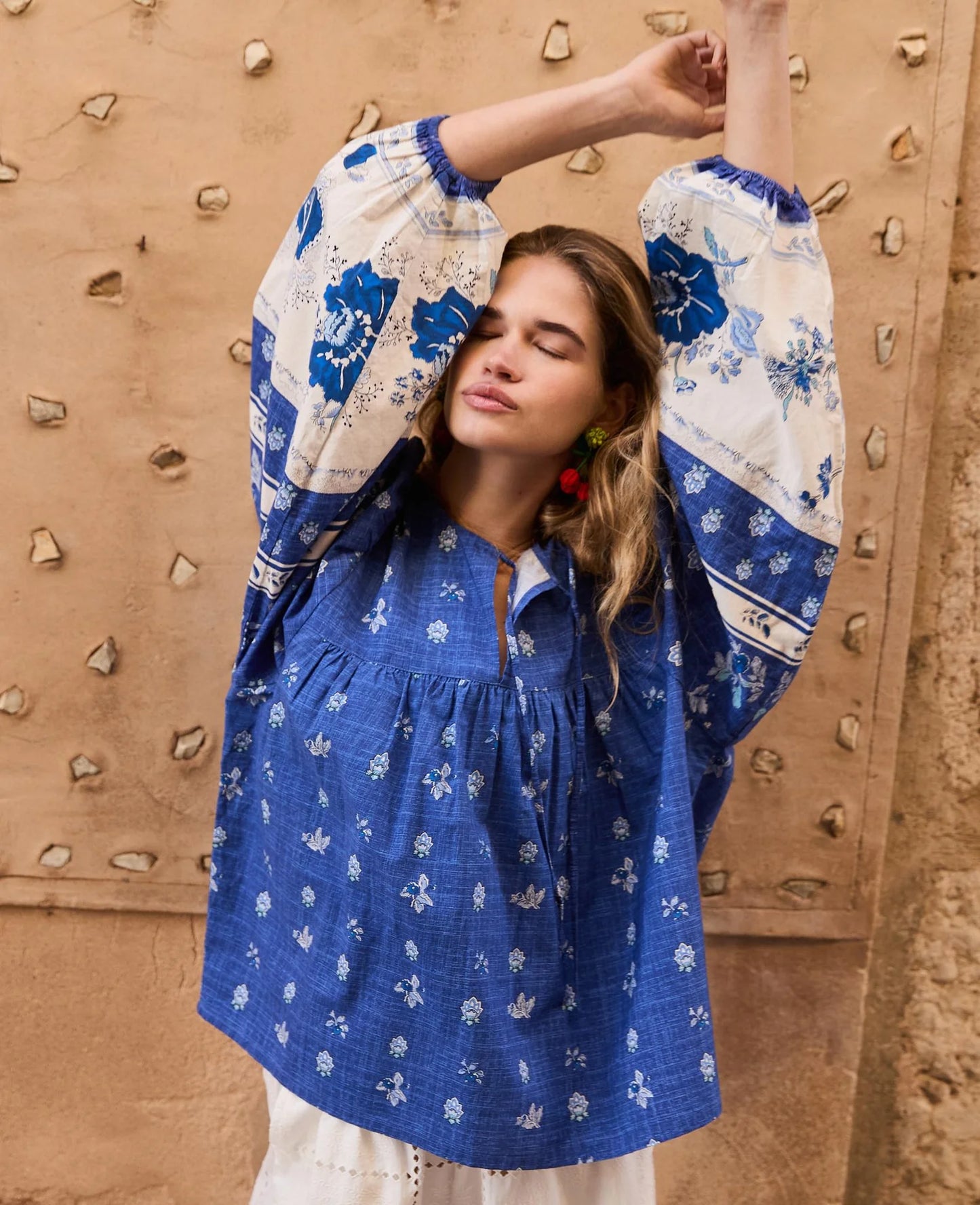 Sissel Edelbo, Coral Top, Mazarine Blue