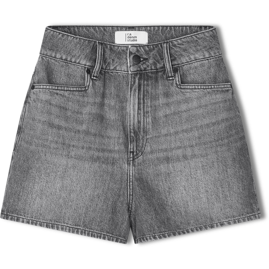 R.A Denim, D31 Denim Shorts, Mid Grey