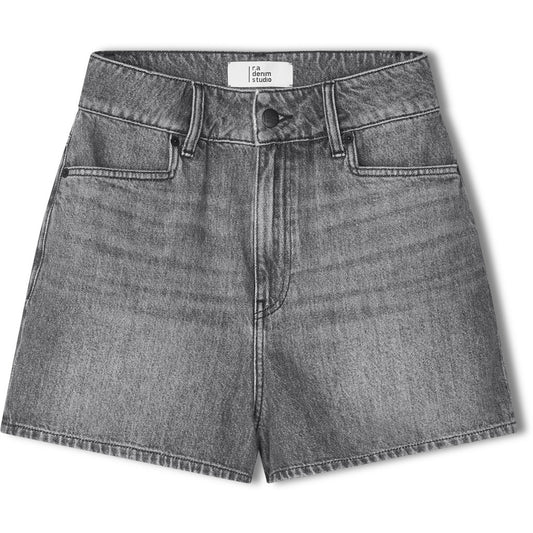 R.A Denim, D31 Denim Shorts, Mid Grey