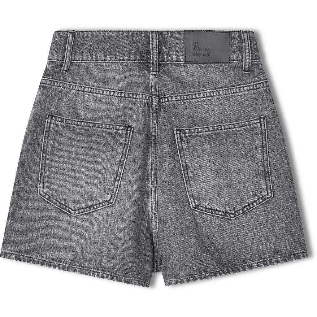 R.A Denim, D31 Denim Shorts, Mid Grey