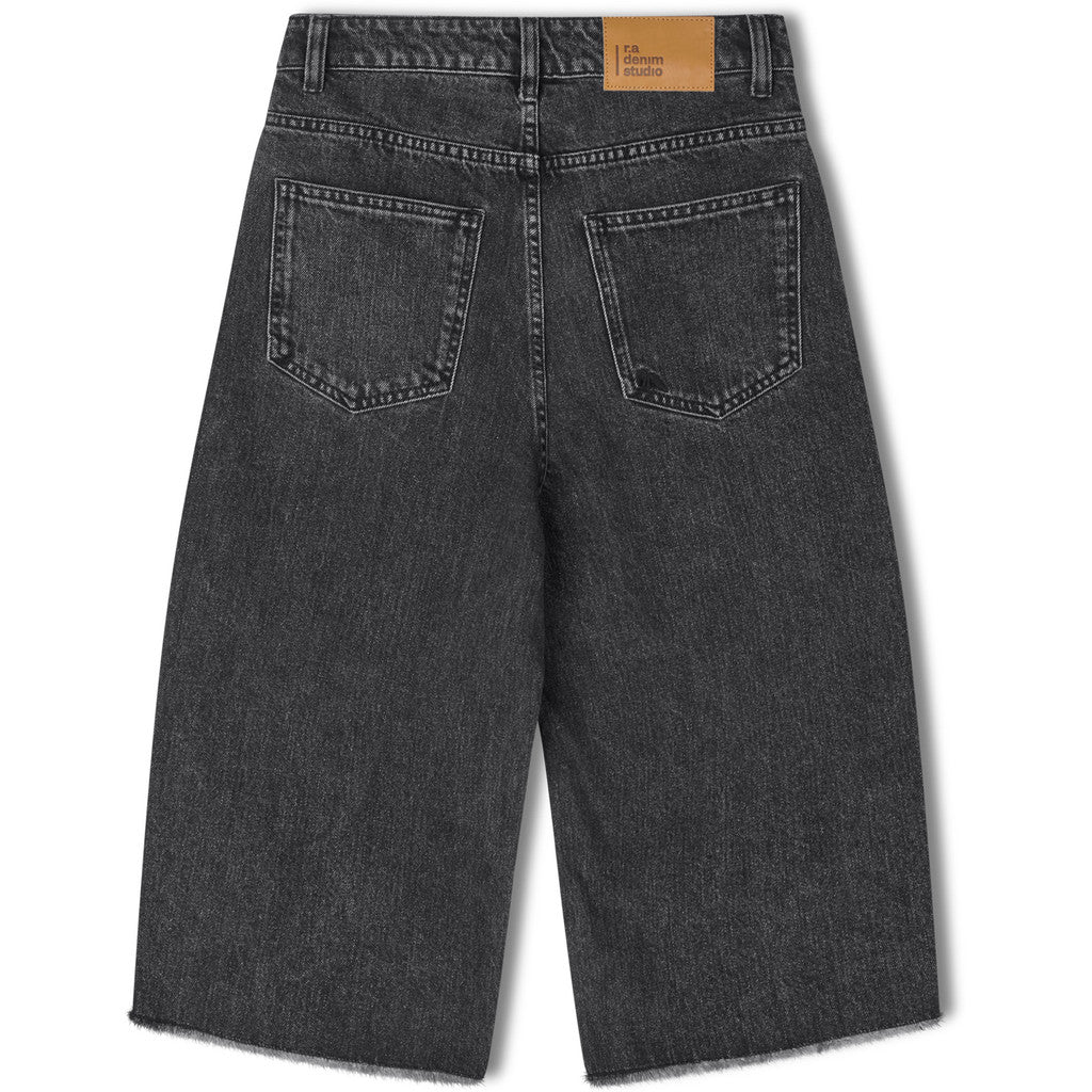 R.A Denim, D40 Balloon Shorts, Dark Grey