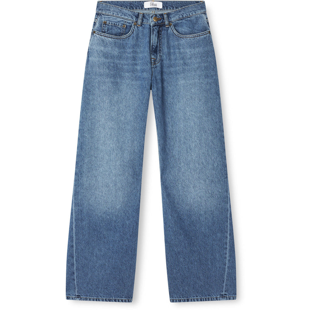 R.A Denim, D41 Straight Jean, Mid Blue