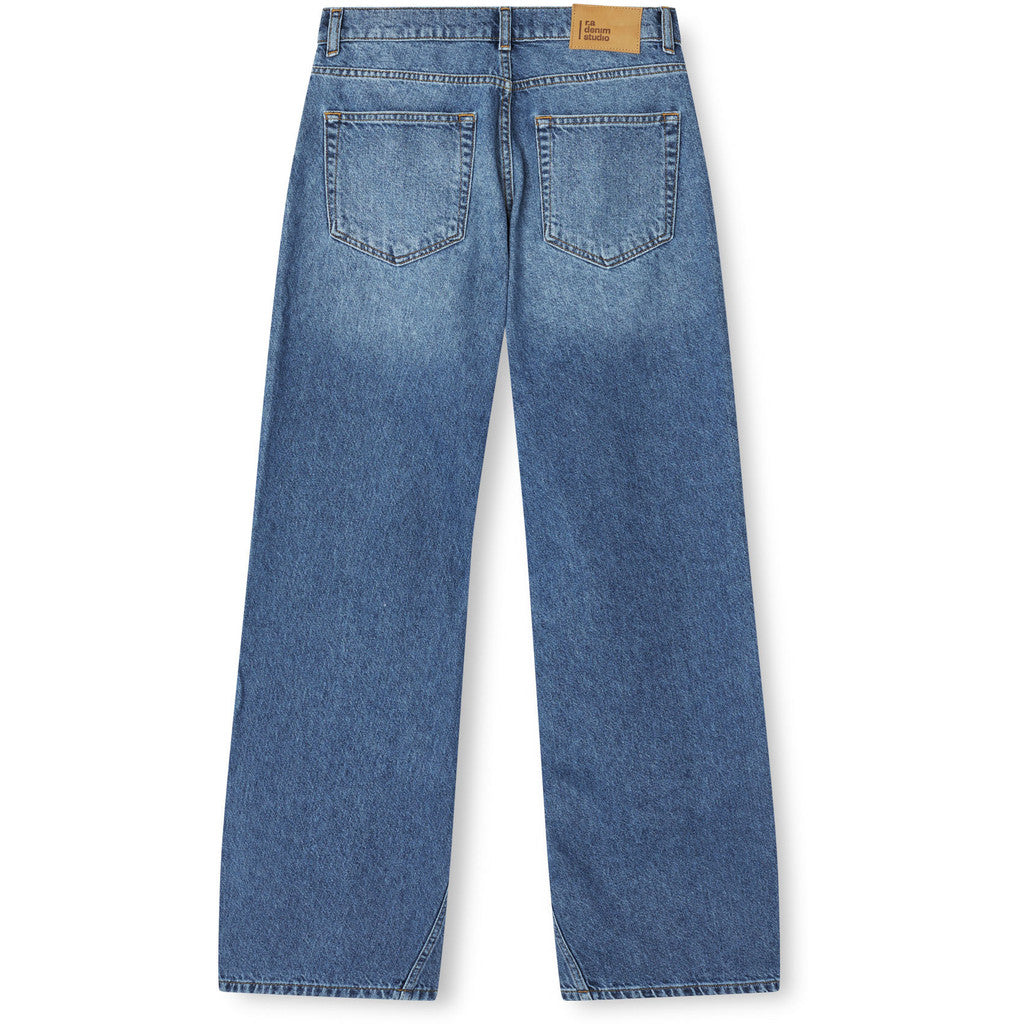R.A Denim, D41 Straight Jean, Mid Blue