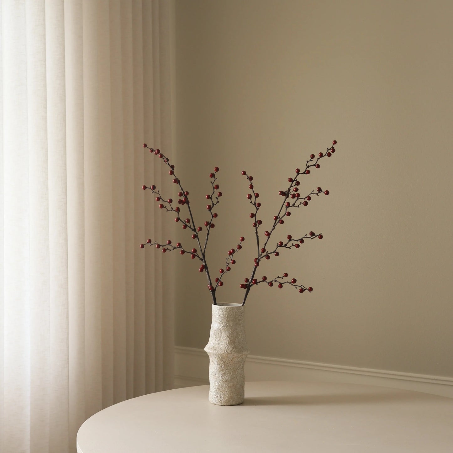 Botané, WINTERBERRY BRANCH, Dark Red