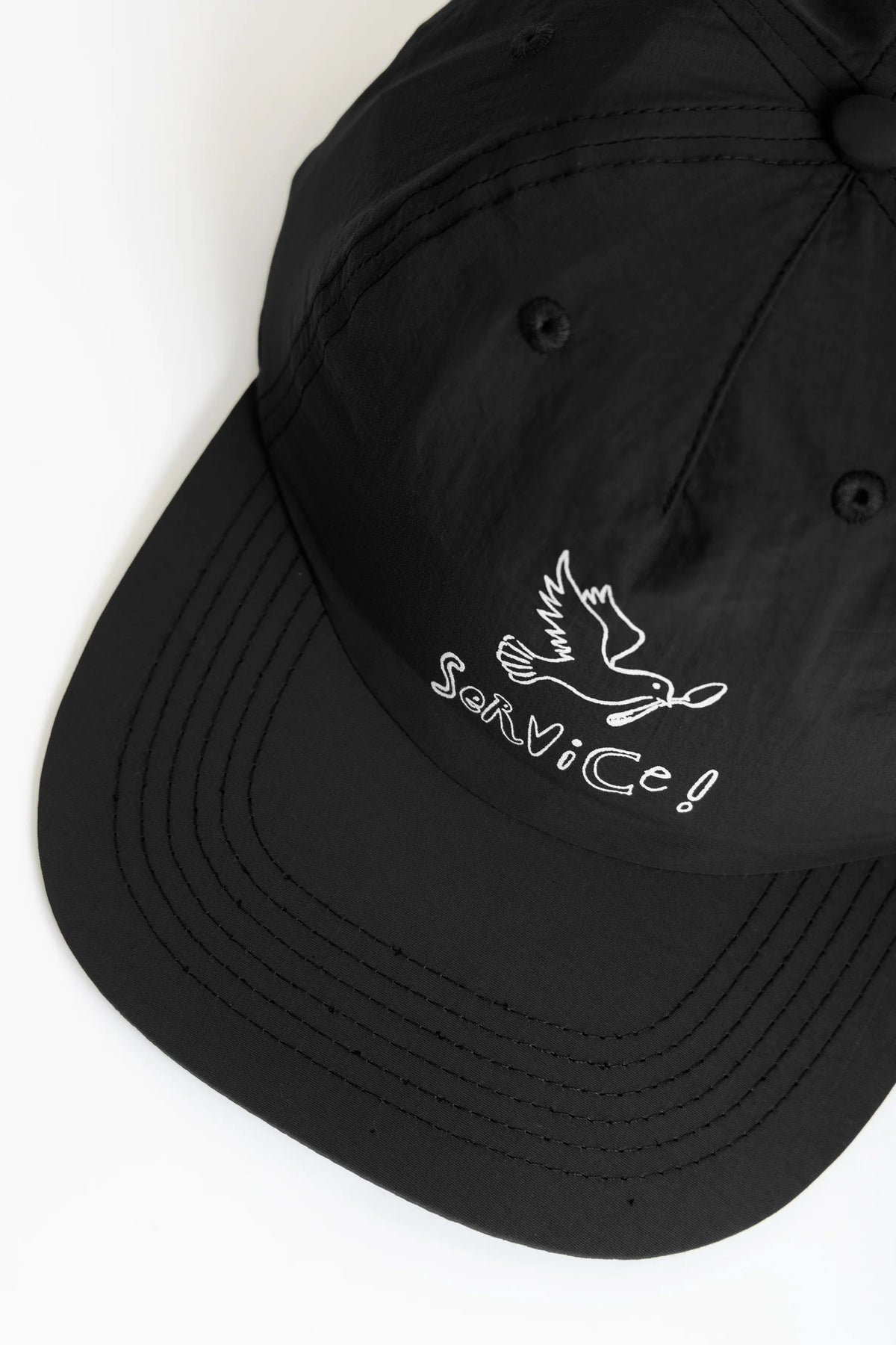 Service works, Nylon Dove Cap, Black