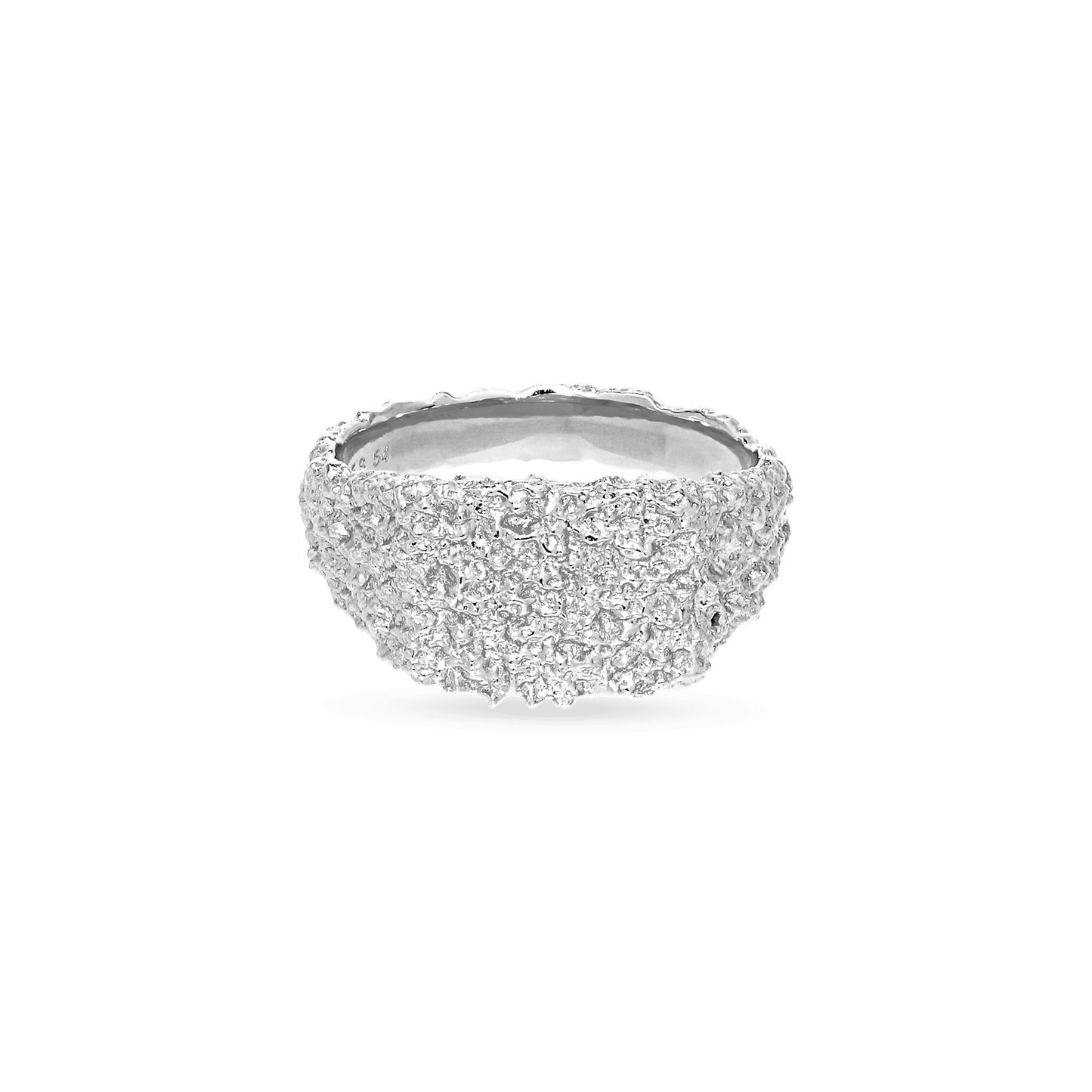 Jane Kønig, Organic Signet Ring, Sølv