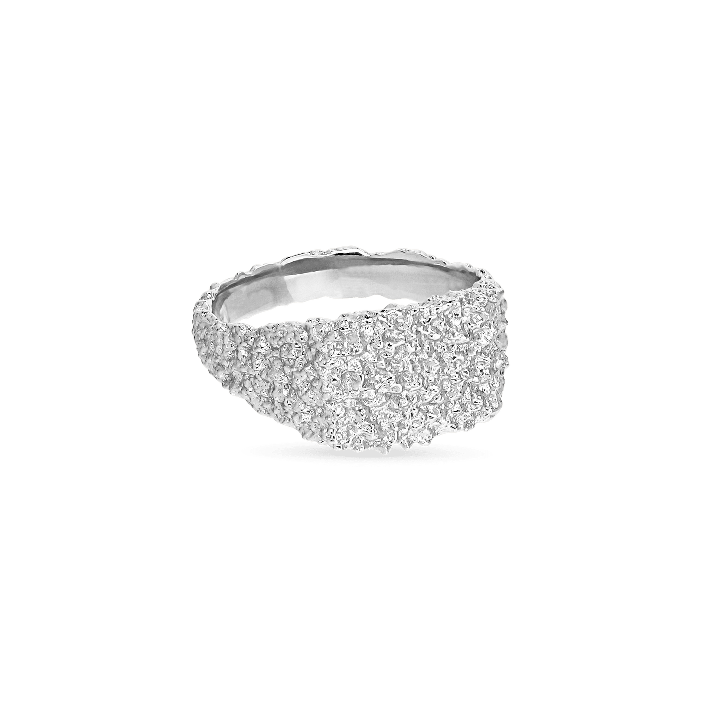 Jane Kønig, Organic Signet Ring, Sølv