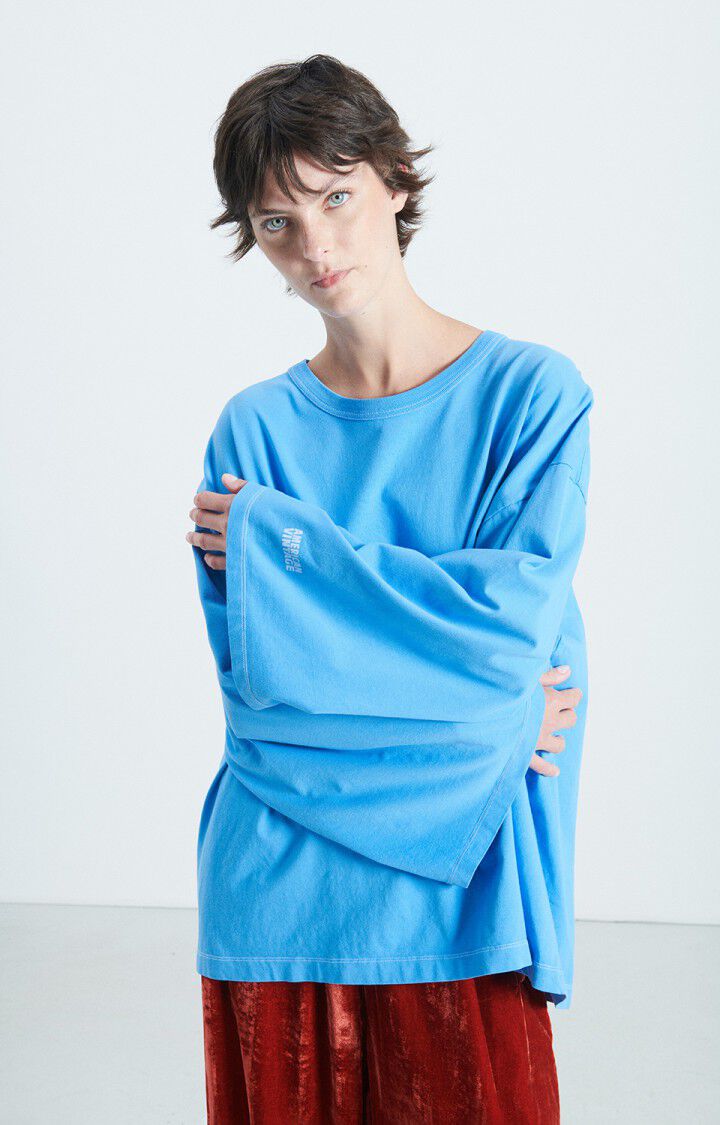 American Vintage, Fizvalley L/S T-shirt, Celeste vintage