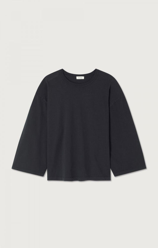 American Vintage, Fizvalley L/S T-shirt, Black