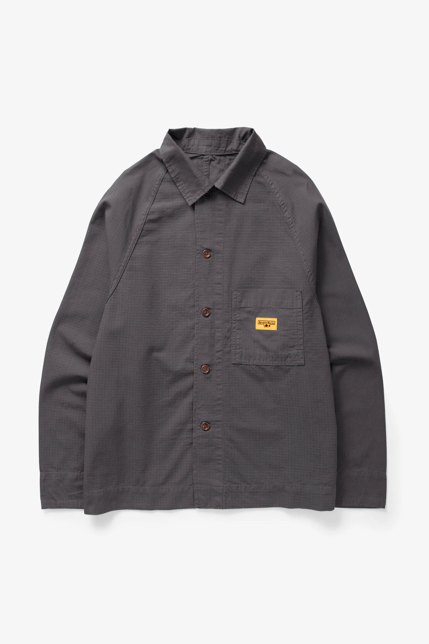 Service Works, Ripstop Front Of House Jacket, Washed Black