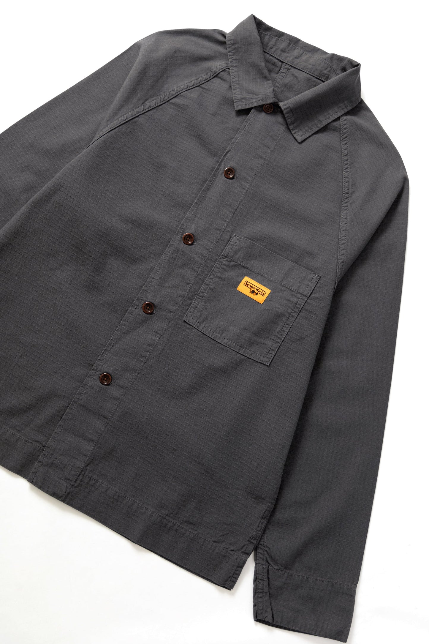 Service Works, Ripstop Front Of House Jacket, Washed Black