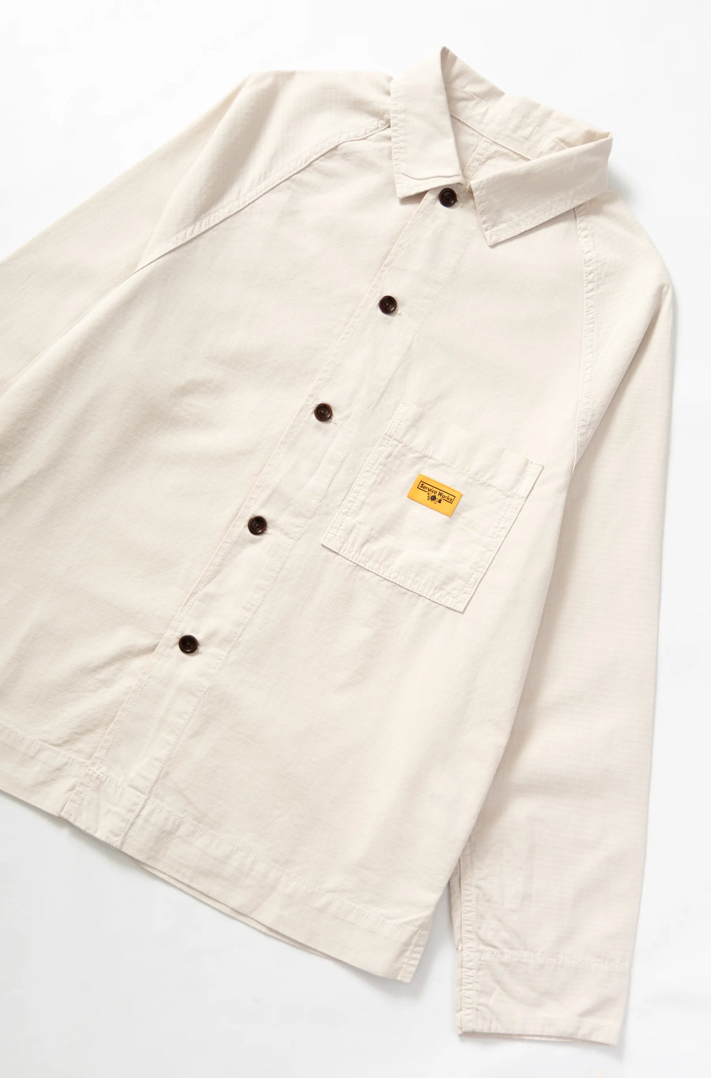 Service Works, Ripstop Front Of House Jacket, Bone