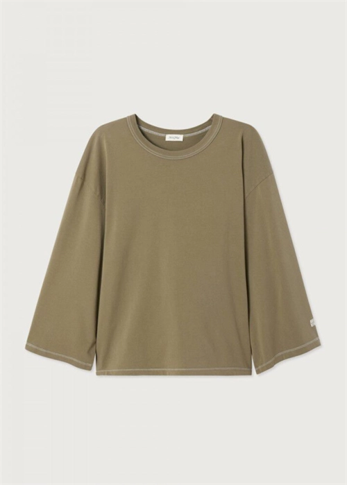 American Vintage, Fizvalley L/S T-shirt, Origan vintage