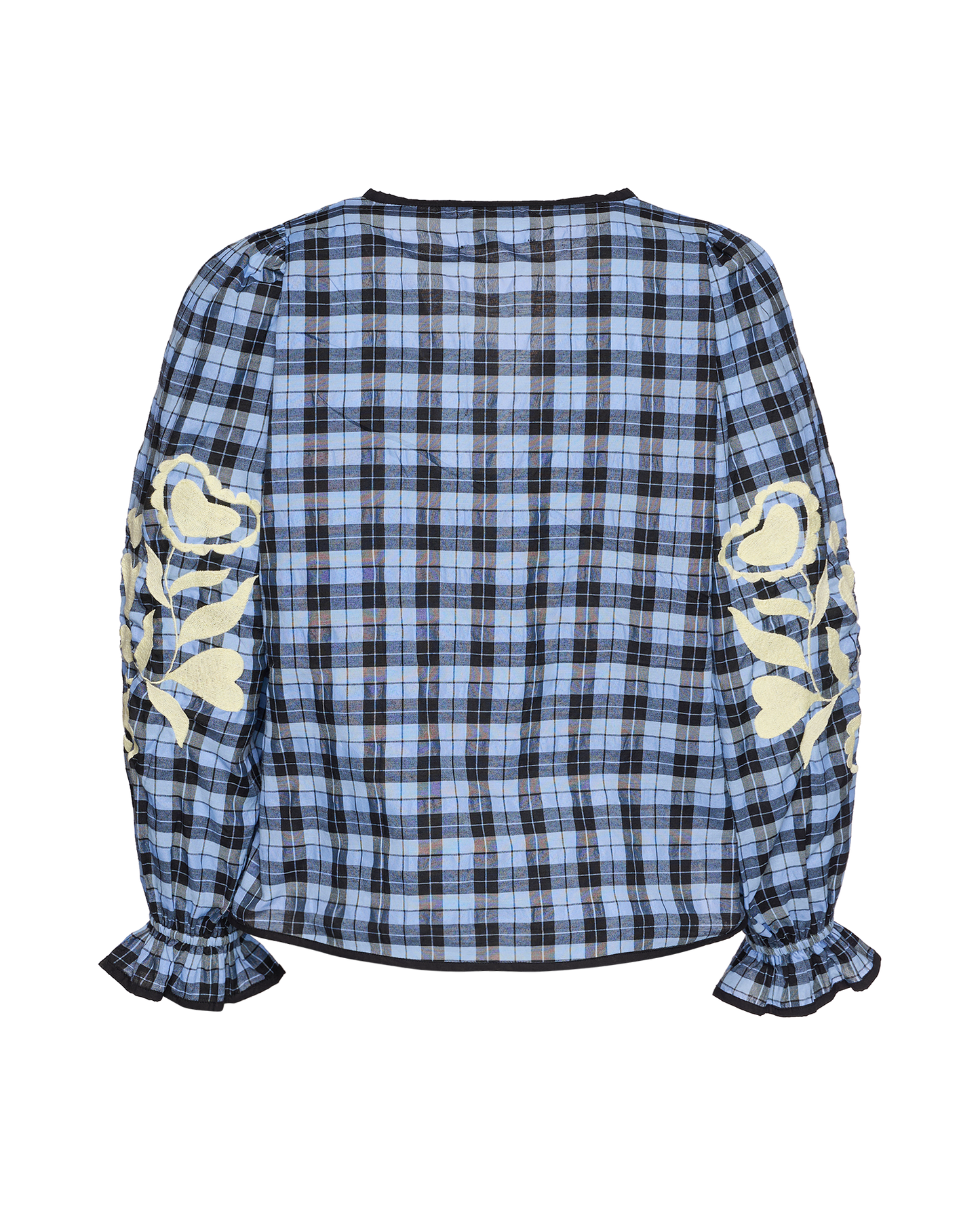 Pre order- Sissel Edelbo, Fran Top, Blue Checks