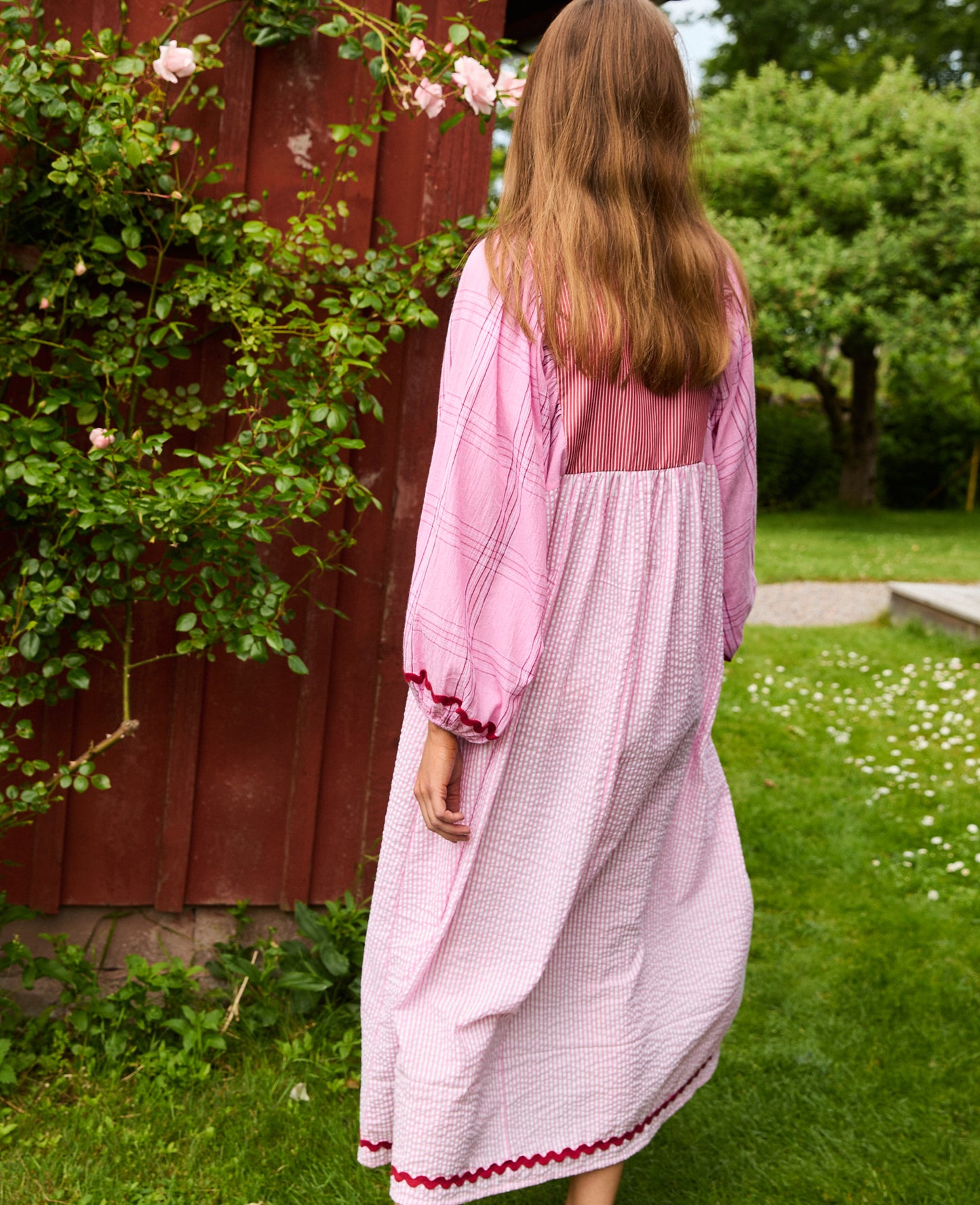 Sissel Edelbo, GAIA DRESS, Rose mix