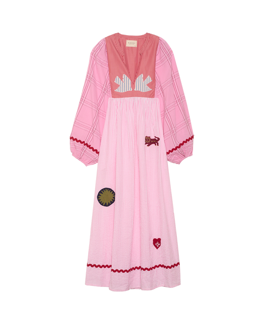 Sissel Edelbo, GAIA DRESS, Rose mix