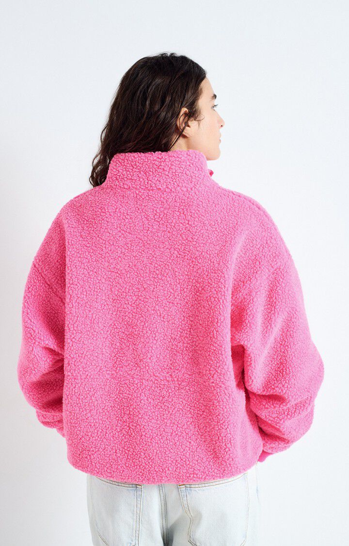 American Vintage, Hoktown Fleece Jacket, Acid Pink Melange