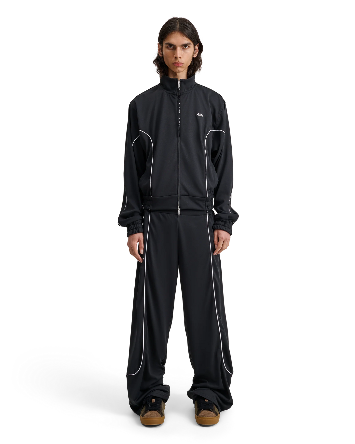 Alis, HRISTO TONY FIT TRACK TOP, Black