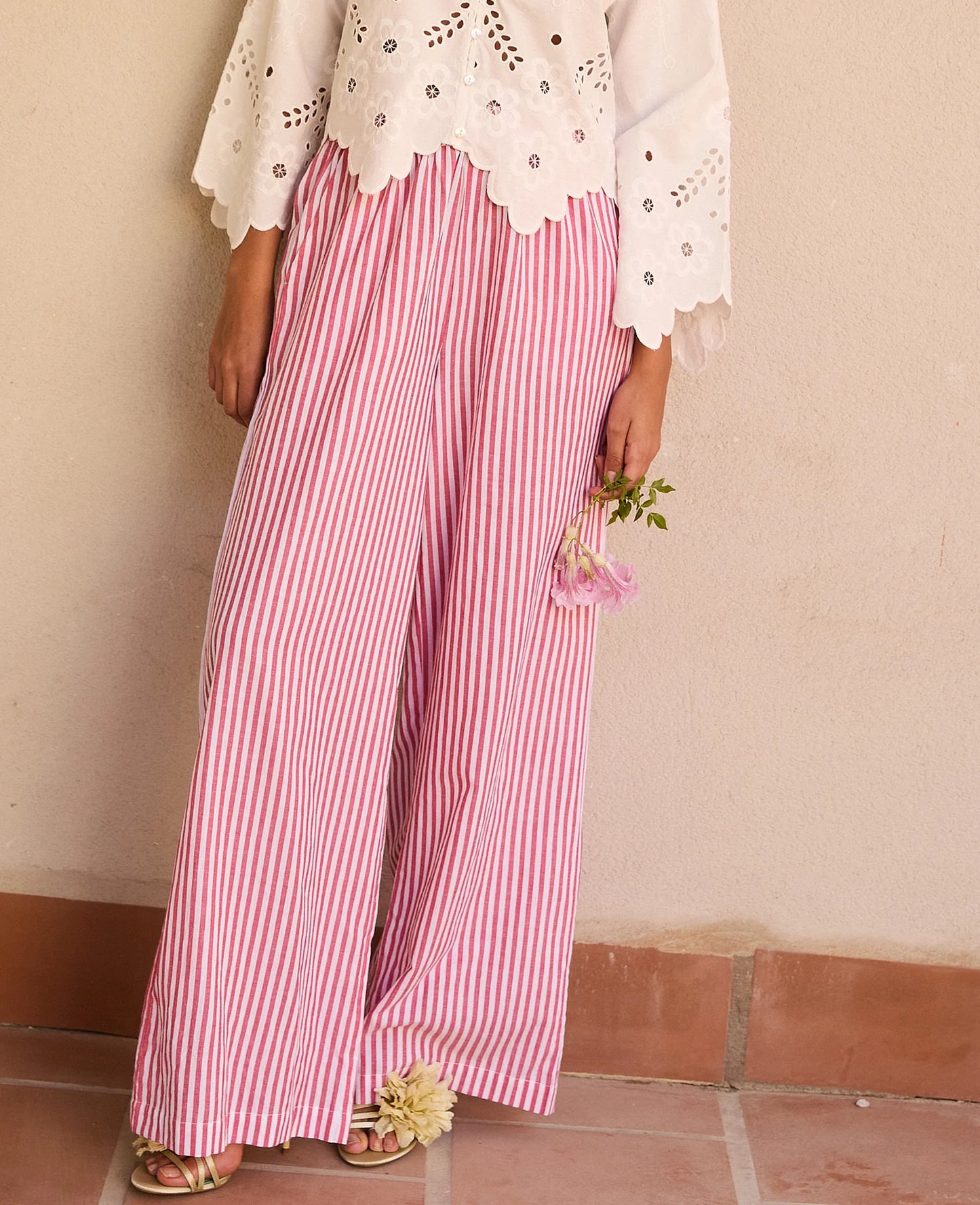 Sissel Edelbo, Hilde Pants, Red/white