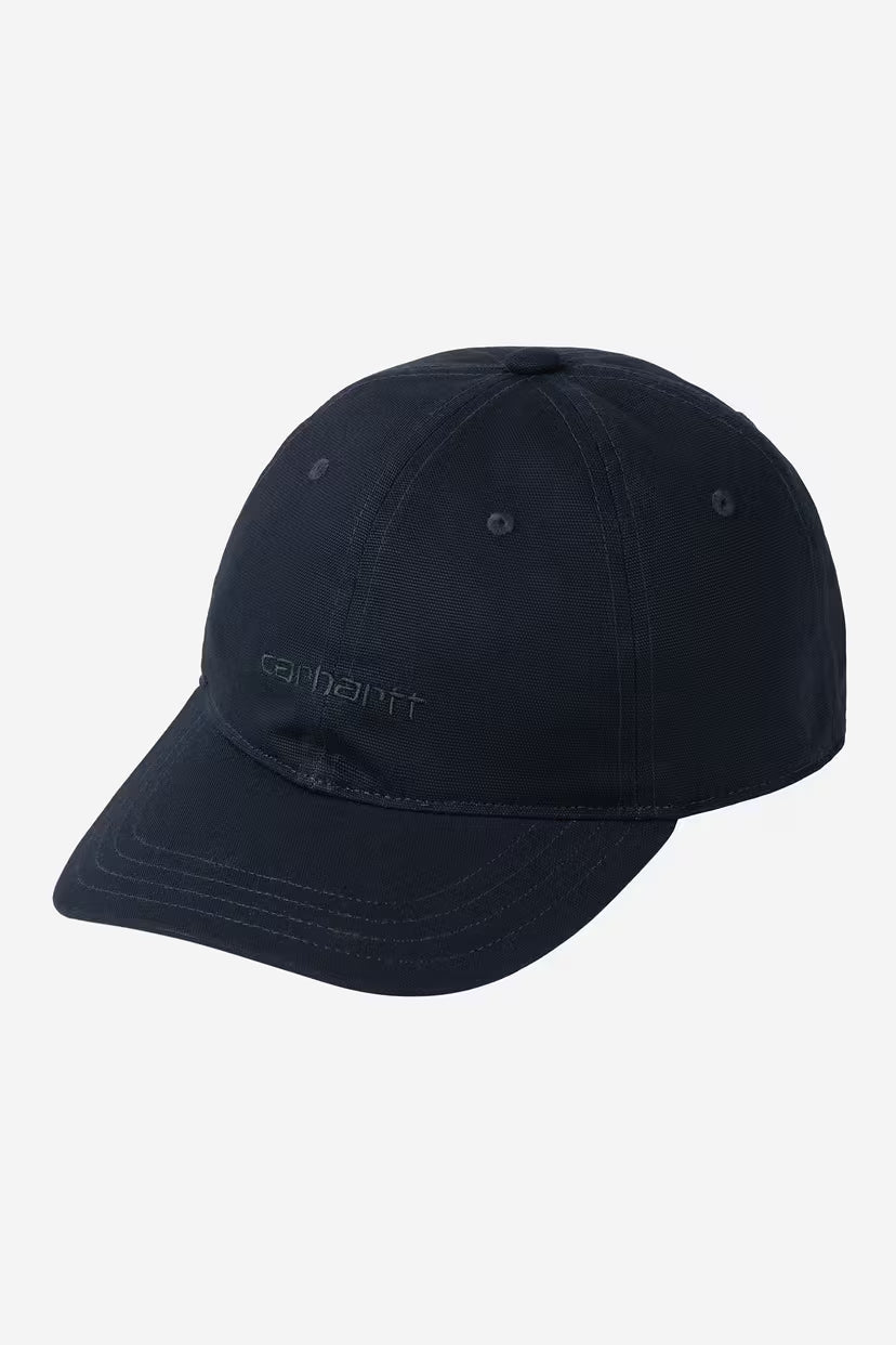 Carhartt WIP, Canvas Script Cap, Dark Navy / Dark Scarab