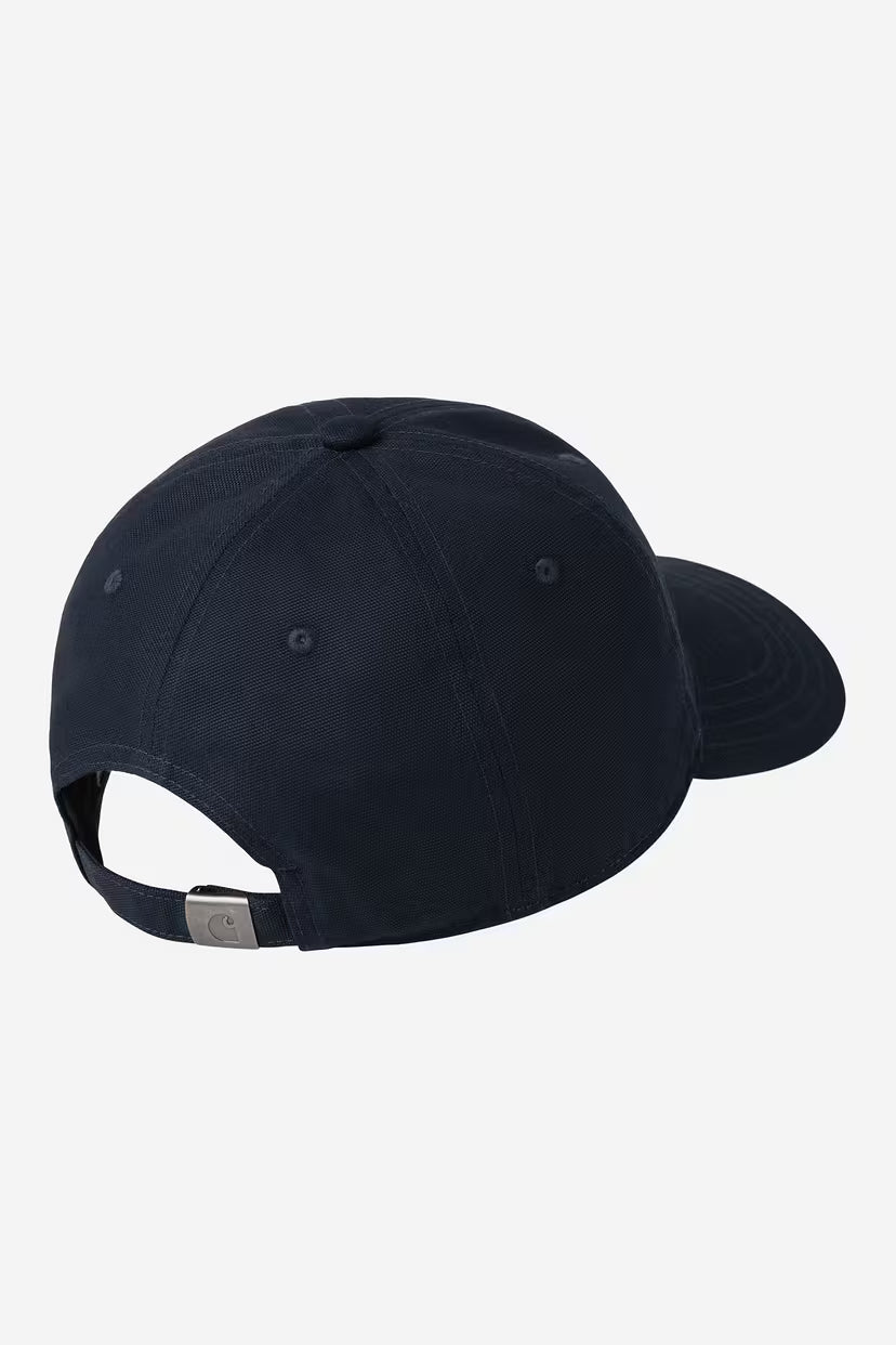 Carhartt WIP, Canvas Script Cap, Dark Navy / Dark Scarab