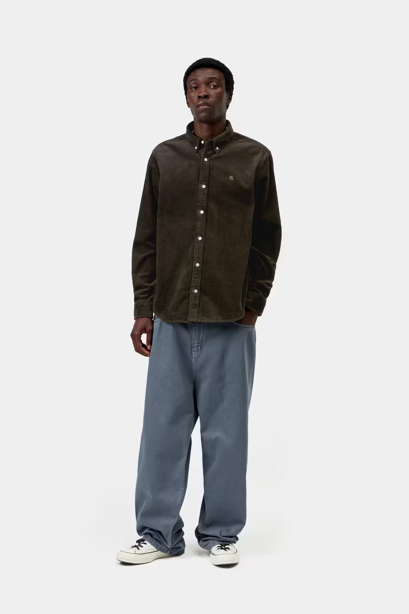 Carhartt WIP, L/S Madison Cord Shirt, Tobacco