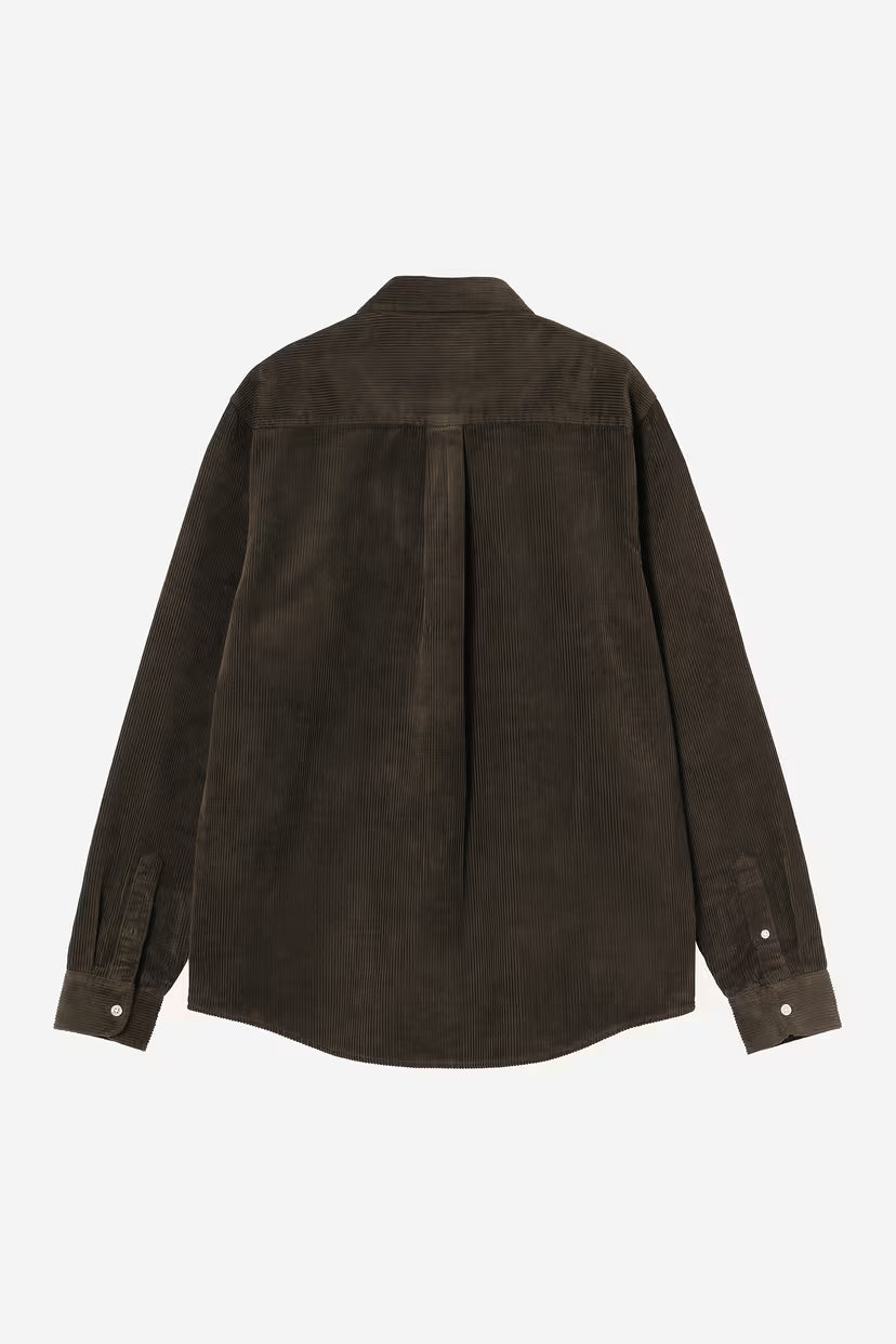 Carhartt WIP, L/S Madison Cord Shirt, Tobacco