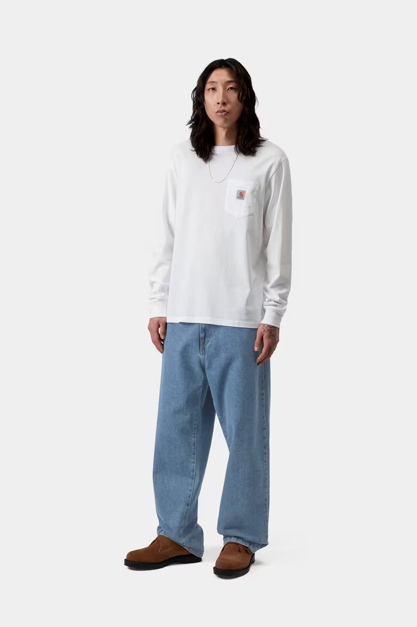 Carhartt WIP, Landon Pant, Blue Heavy stone wash
