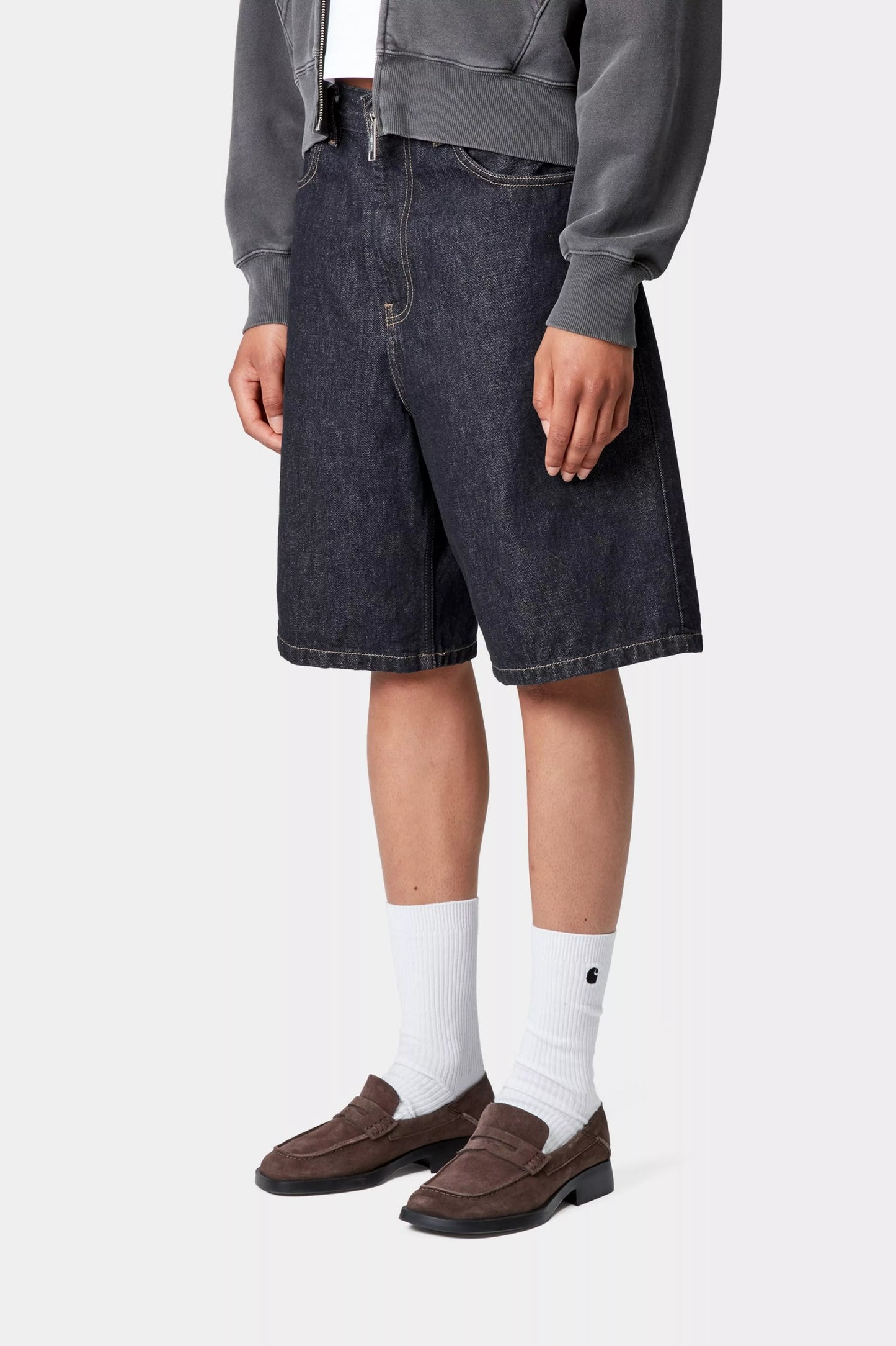 Carhartt WIP, W' Brandon Short, Blue Rinsed