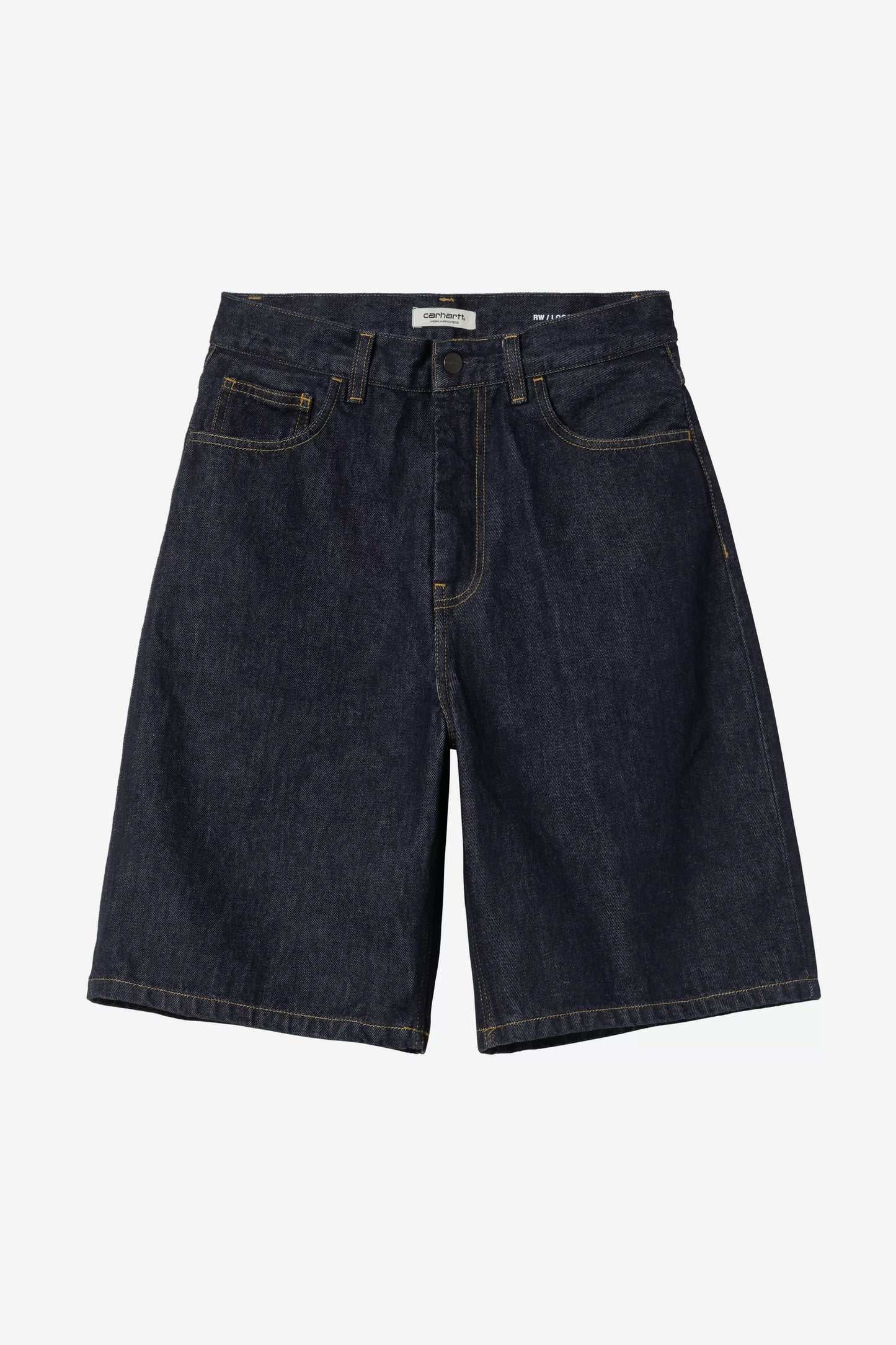 Carhartt WIP, W' Brandon Short, Blue Rinsed