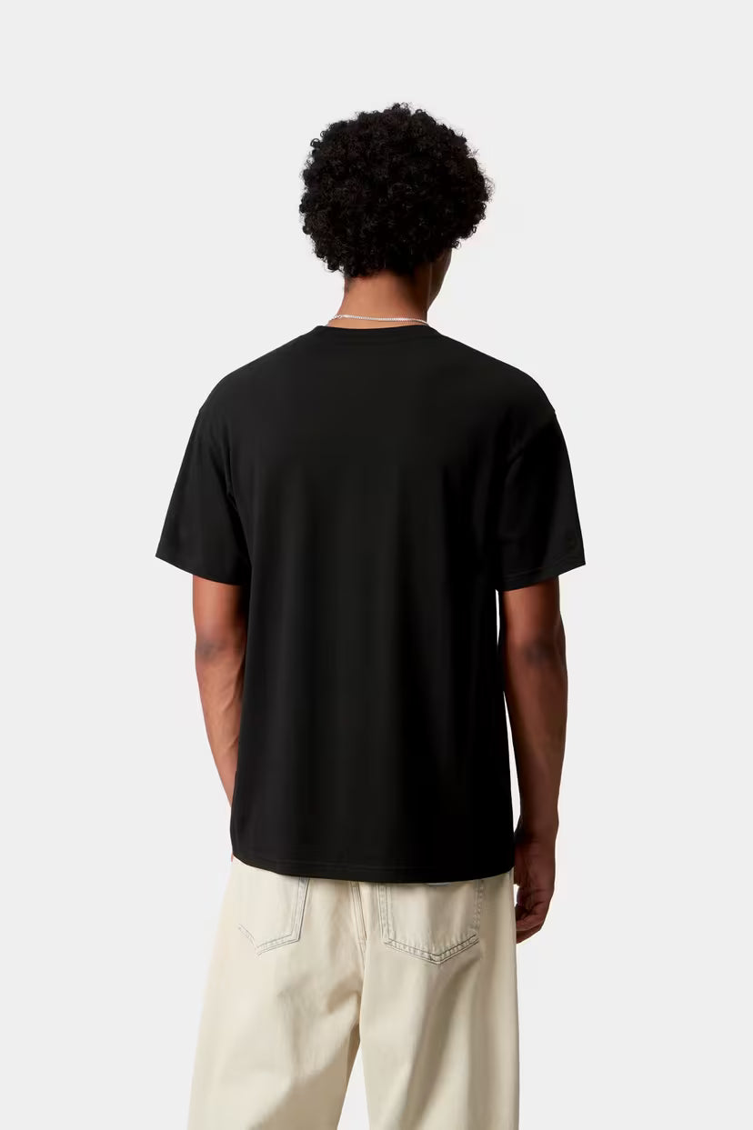 Carhartt WIP, S/S Pocket Heart T-Shirt, Black