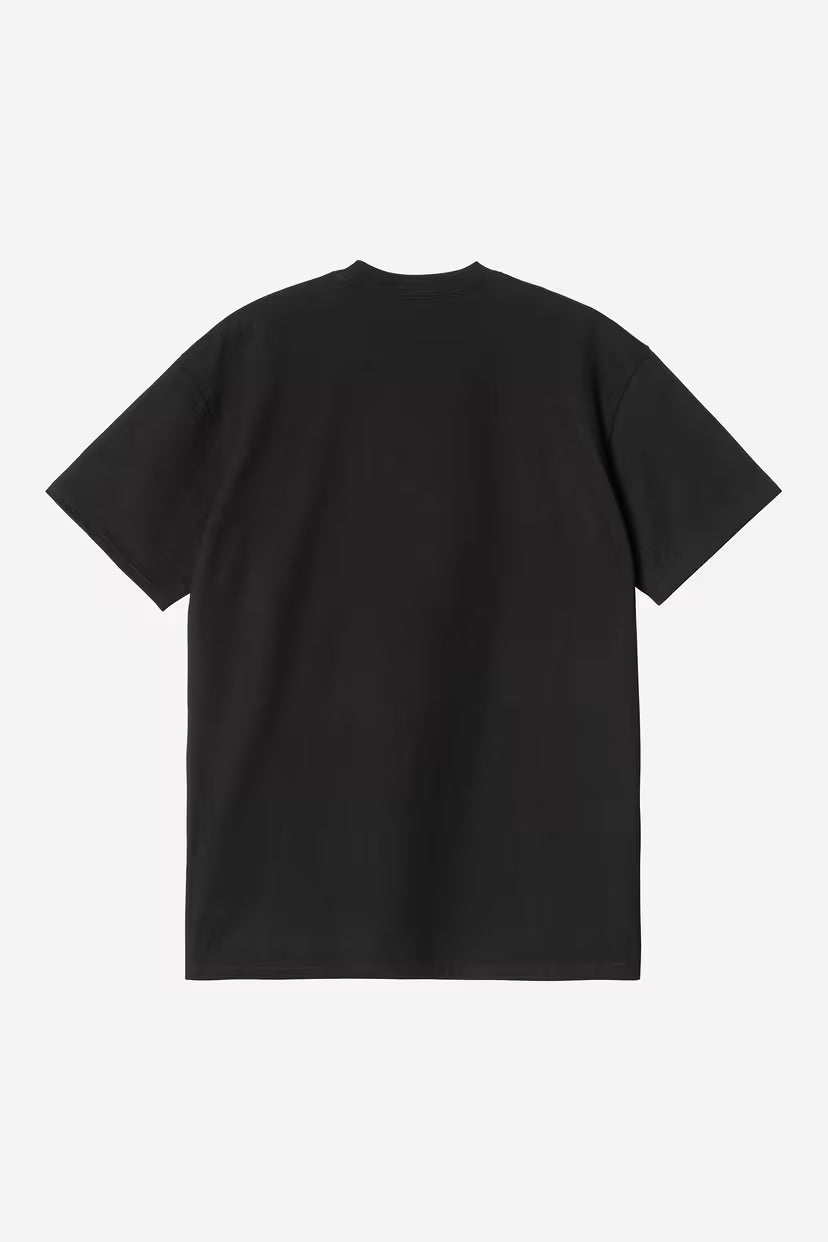 Carhartt WIP, S/S Pocket Heart T-Shirt, Black