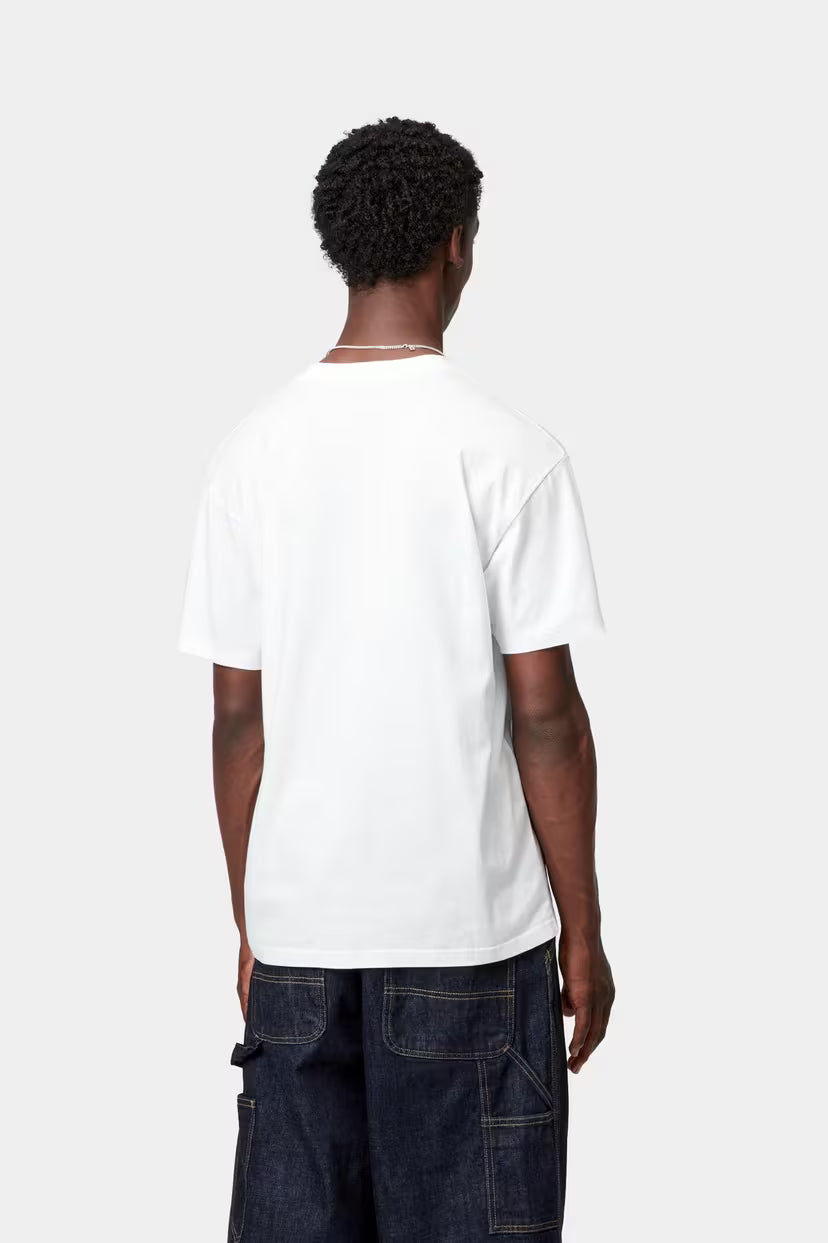 Carhartt WIP, S/S Pocket Heart T-Shirt, White