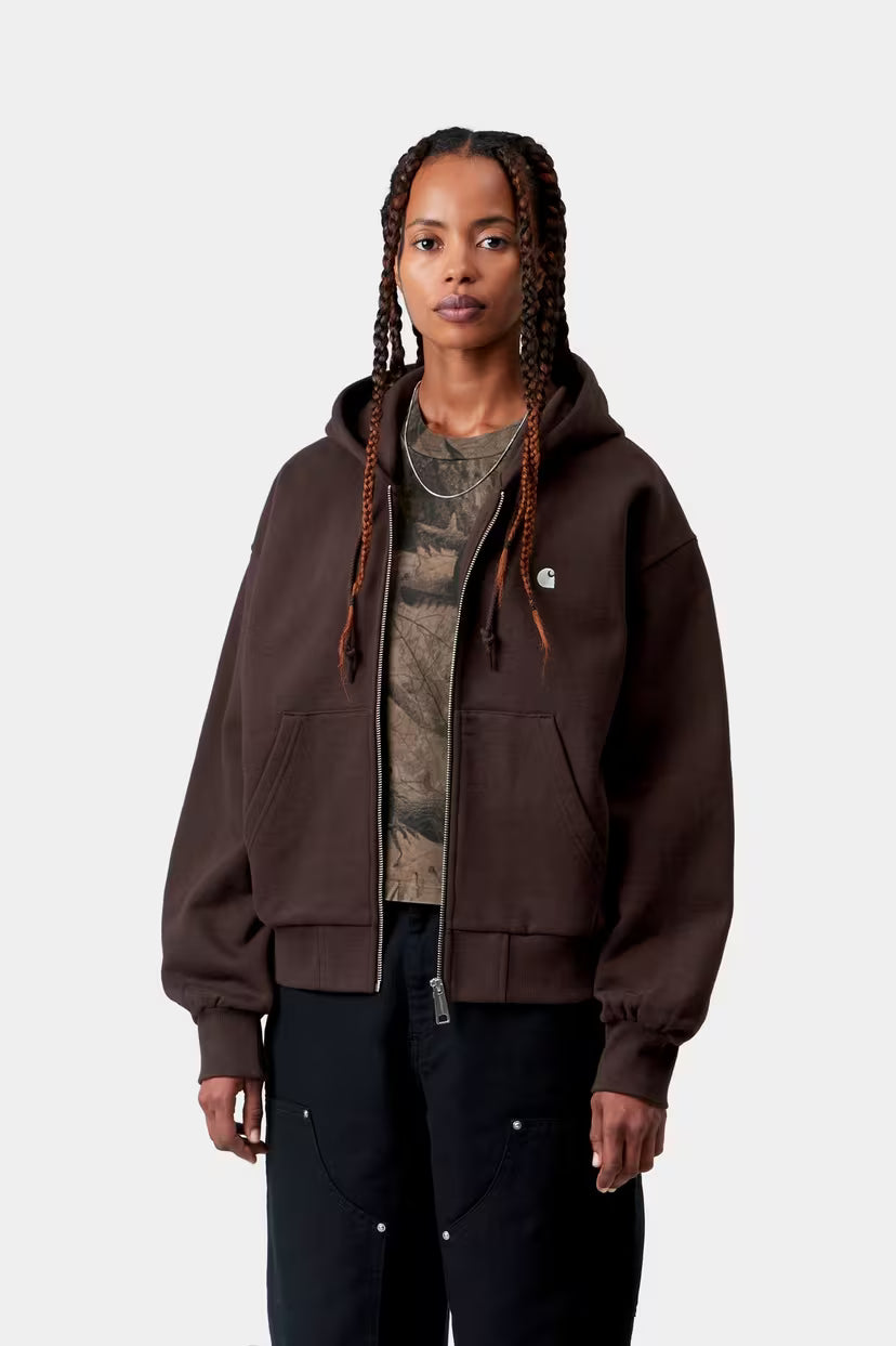 Carhartt WIP, W'Hooded Casey Jacket, Palisander