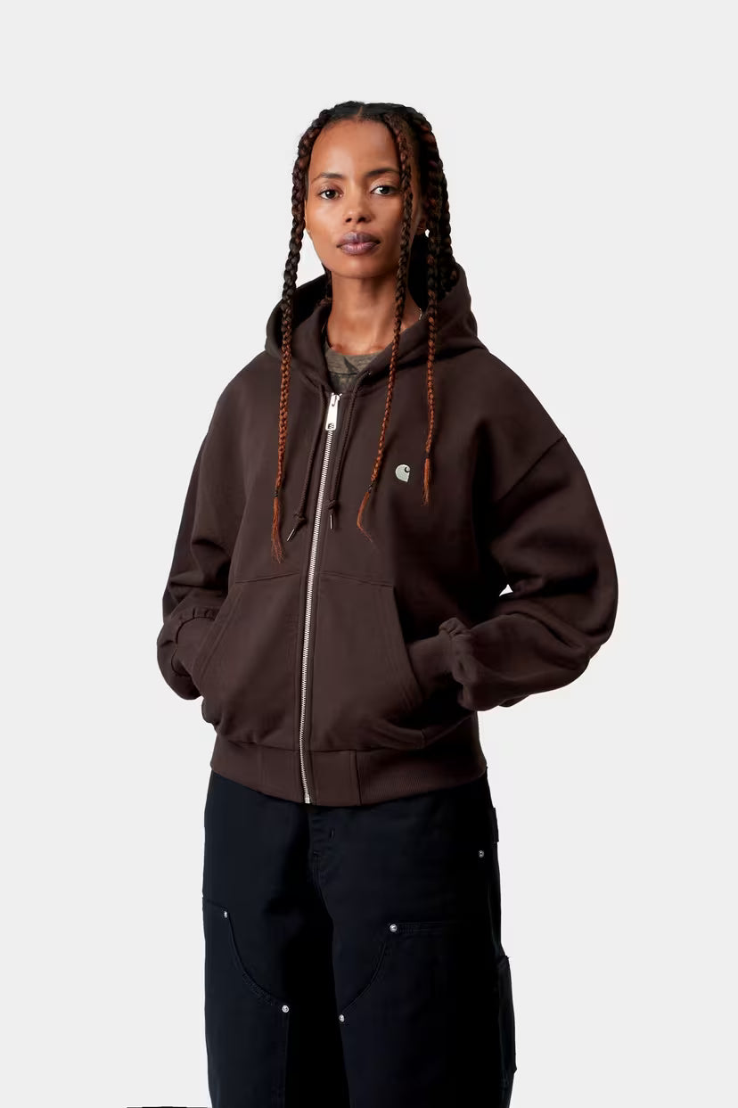 Carhartt WIP, W'Hooded Casey Jacket, Palisander