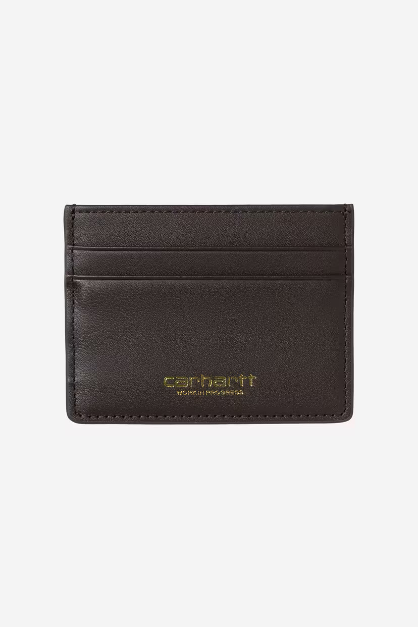 Carhartt WIP, Vegas Cardholder, Tobacco / Gold