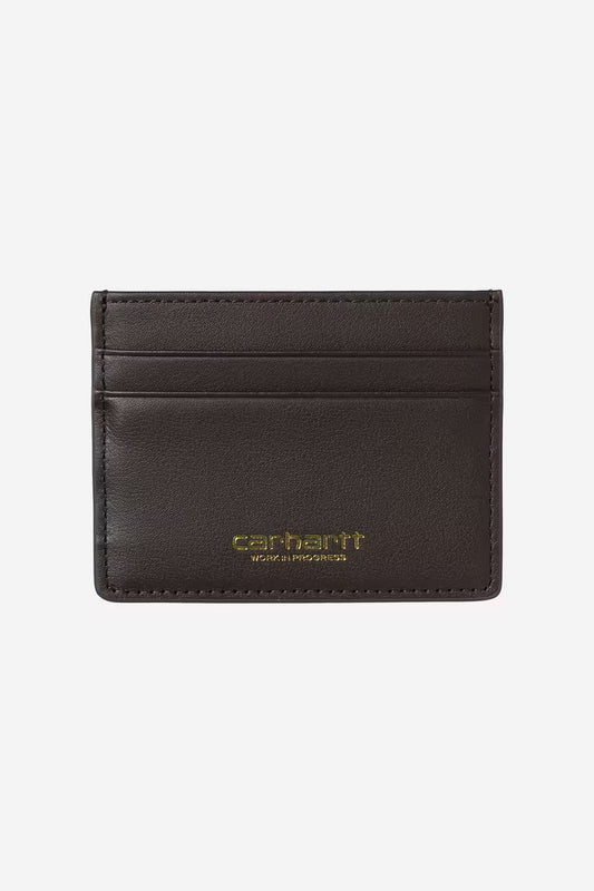Carhartt WIP, Vegas Cardholder, Tobacco / Gold