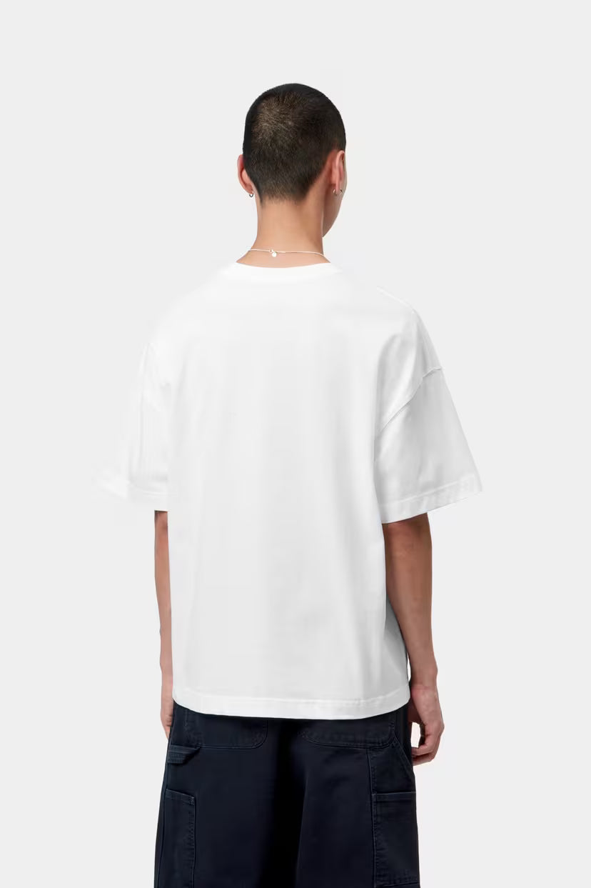 Carhartt WIP, S/S Signature Script T-Shirt, White