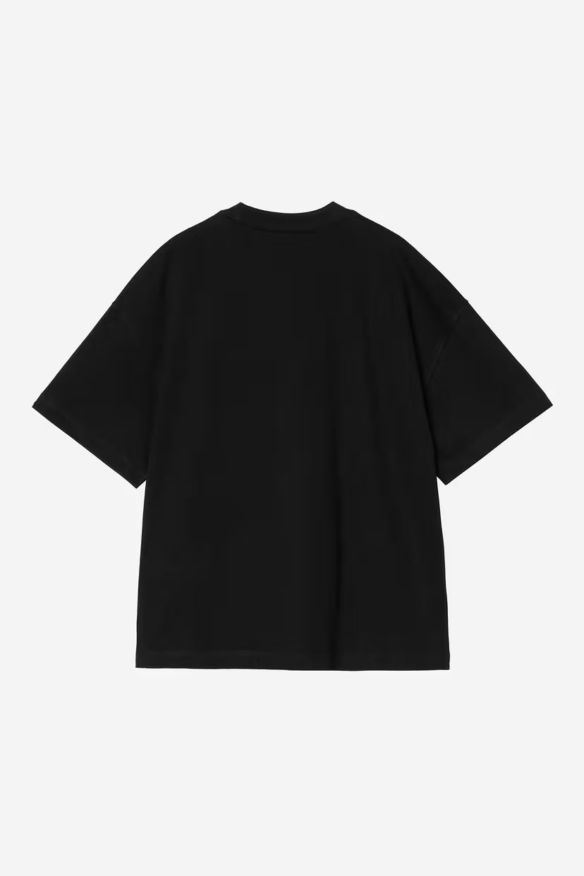 Carhartt WIP, S/S Signature Script T-Shirt, Black