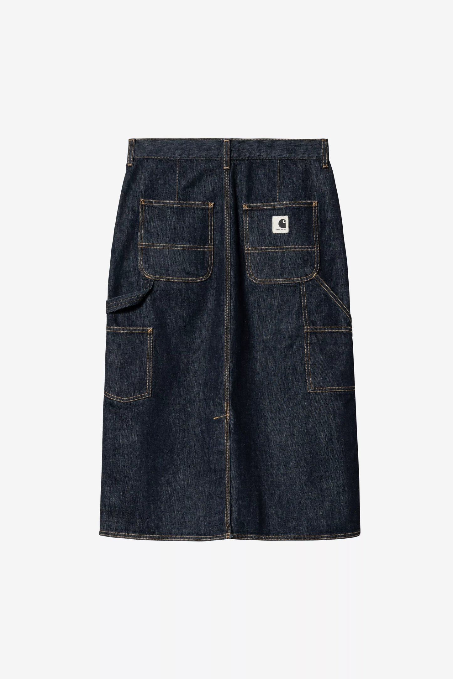 Carhartt WIP, W' Single Knee Skirt, Blue Rinsed
